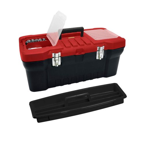 Caja para herramientas de 20p Rimax negro 13398
