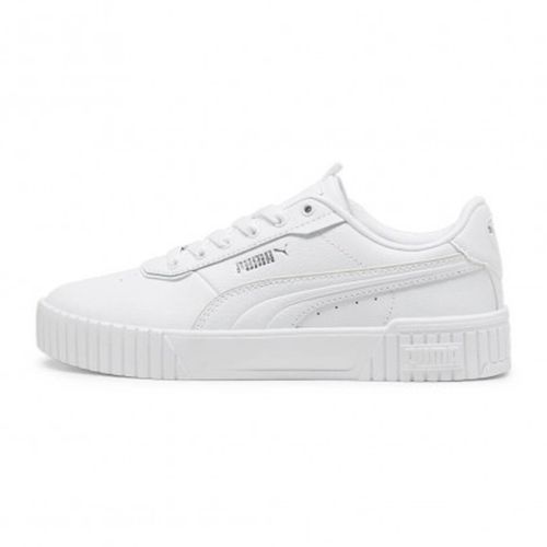 Tenis casual para dama Puma blanco 395017 01