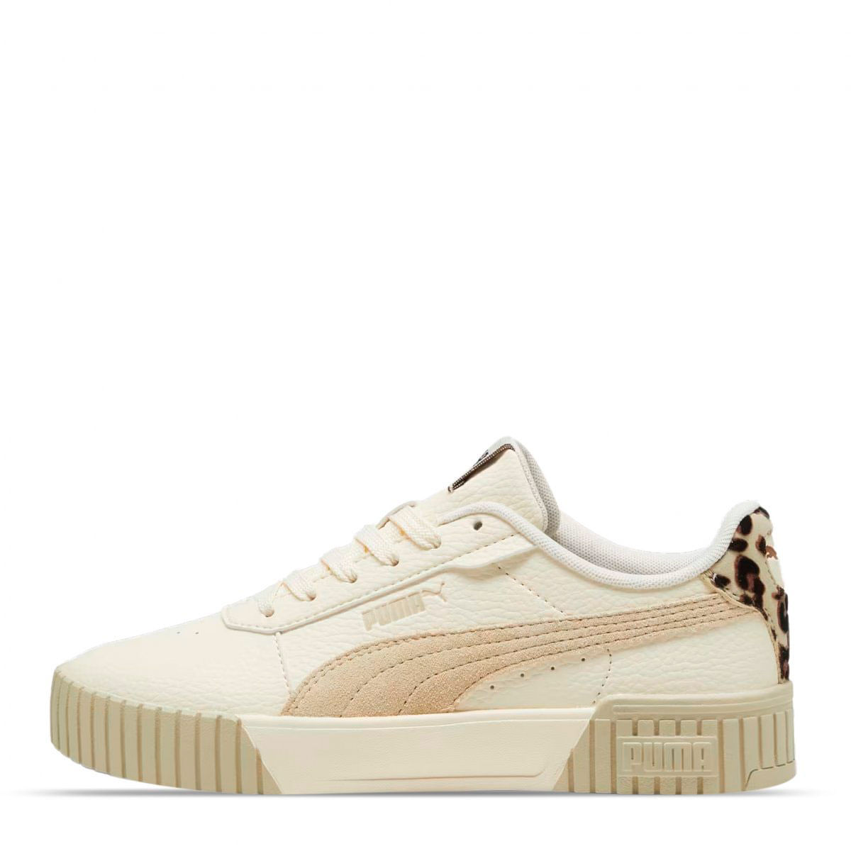 Puma basket mujer beige best sale