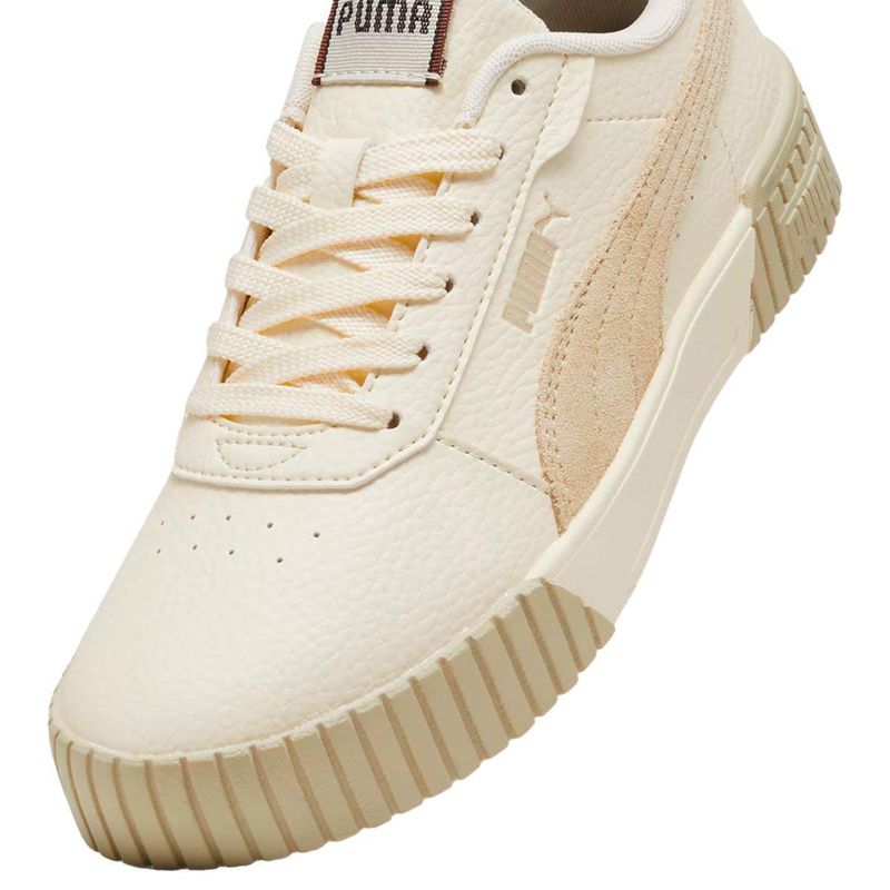 Tenis Casual Para Dama Puma Beige 396346 01 La Marina