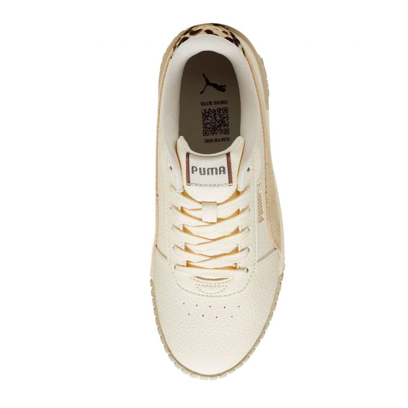 Tenis Casual Para Dama Puma Beige 396346 01 La Marina