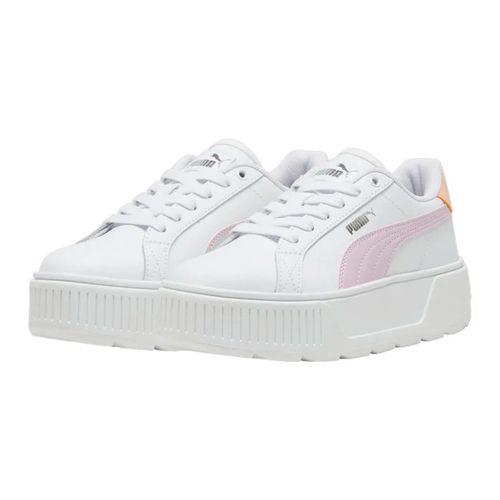 Tenis Casual Para Niña Puma Blanco 387374 11