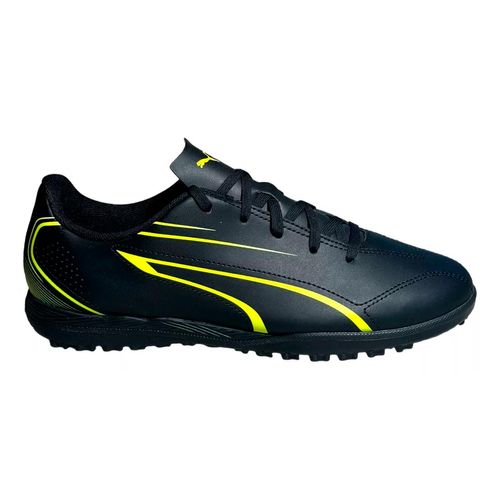 Tenis deportivo para niño Puma negro 107487 03