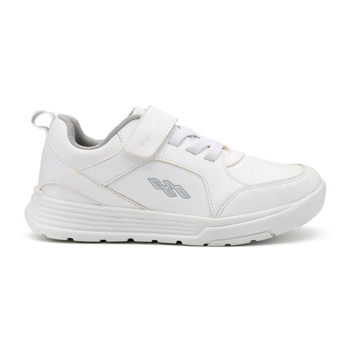 Tenis escolar para niño Yuyin blanco 24401