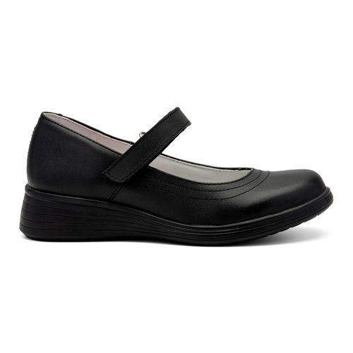 Zapato escolar para niña Yuyin negro 24413