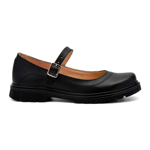 Zapato Escolar Para Niña Yuyin Negro 24380