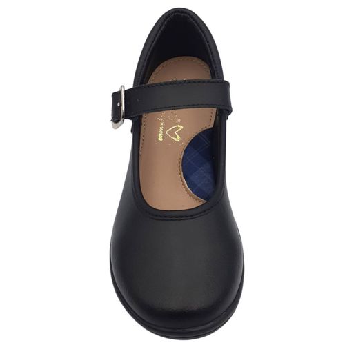 Zapato escolar para niña Jakuna negro 23353