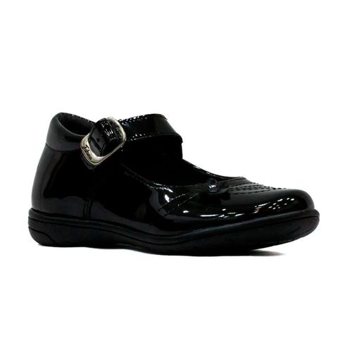 Zapato escolar para niña Jakuna negro 24358