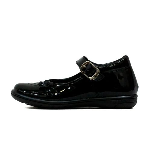 Zapato escolar para niña Jakuna negro 24358