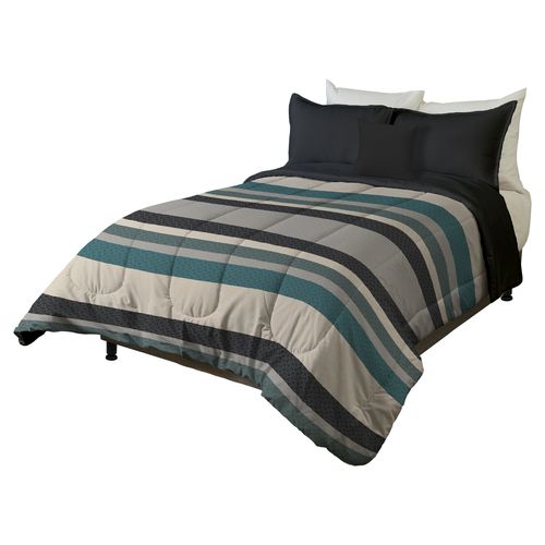 Edredón king size Selene gris erick
