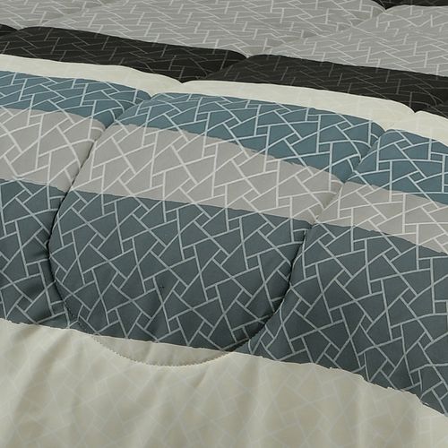 Edredón king size Selene gris erick