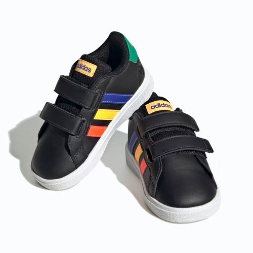 Tenis Casual Para Niño Adidas Negro HP8918