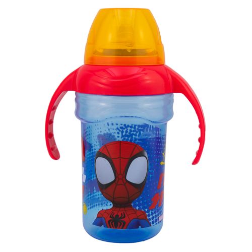 Vaso Entrenador Spidey 350 ml Regalos Siglo XXI Azul 1669-1060