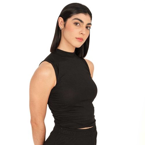 Top Para Dama Punto Sole Negro Marieta