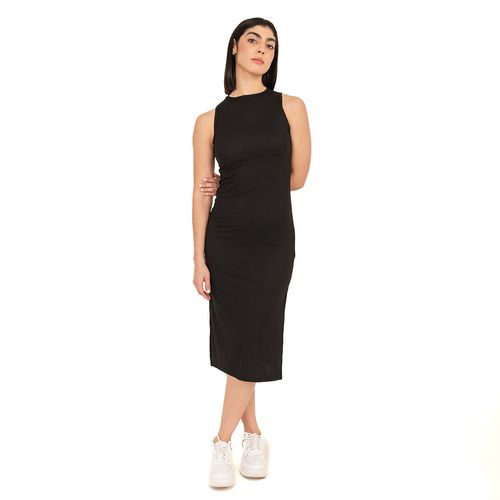 Vestido Para Dama Punto Sole Negro Mismaloya