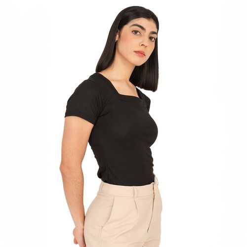 Top Para Dama Punto Sole Negro Cabo