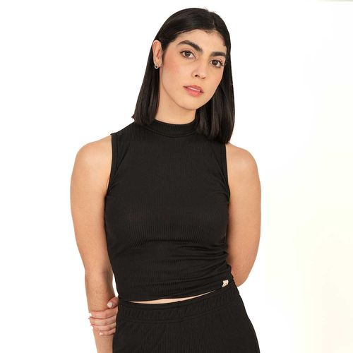 Top Para Dama Punto Sole Negro Marieta