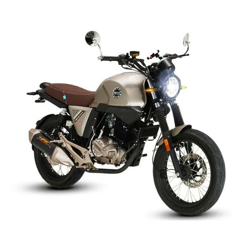 Motocicleta café racer Vento gris rocketman 300 CC 2025