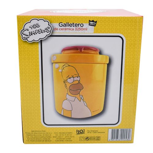 Galletero Simpson Regalos Siglo XXI Amarillo 2415-3572