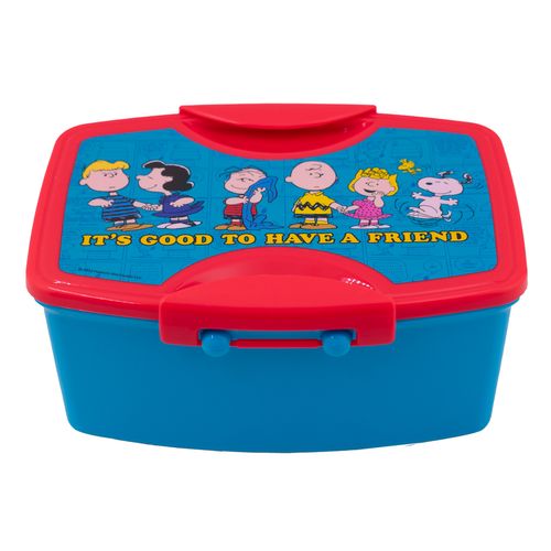 Sandwichera con cubiertos snoopy Regalos Siglo XXI azul 1669-1130
