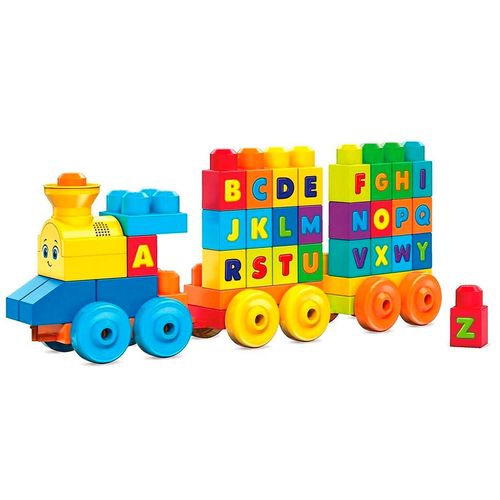 Tren De Aprendizaje Para Bebé Mega Bloks Multicolor FWK22