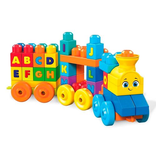 Tren De Aprendizaje Para Bebé Mega Bloks Multicolor FWK22