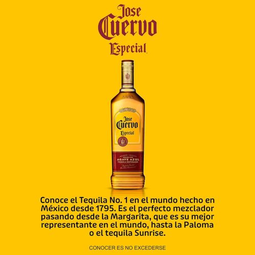 Tequila José cuervo especial reposado 695ml