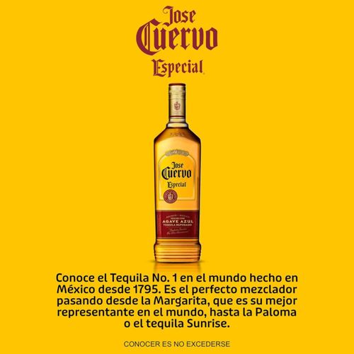 Tequila José Cuervo Especial Reposado 695ml