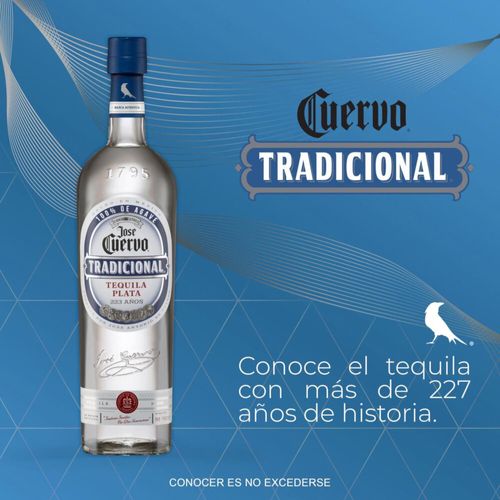 Tequila José Cuervo Tradicional Plata 950ml