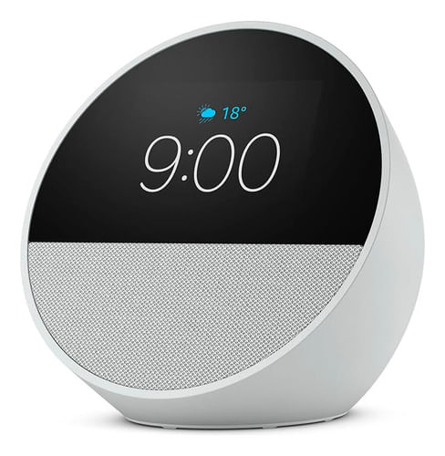 Amazon Echo Spot Bocina Y Despertador Inteligente Blanco Blanco