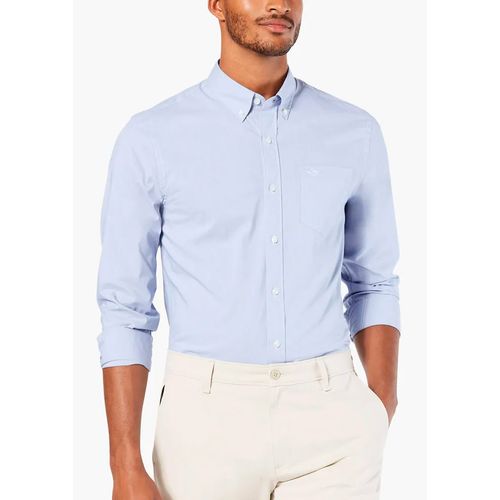 Camisa Dockers azul para caballero 52661-0062
