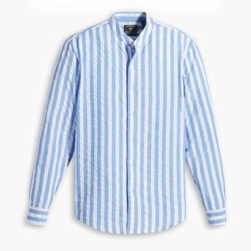 Camisa Casual Para Caballero Docker's Azul A1730-0013