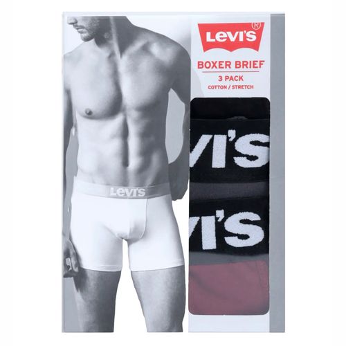 Boxer Largo Para Caballero  3P Levis Multicolor 37453-0928