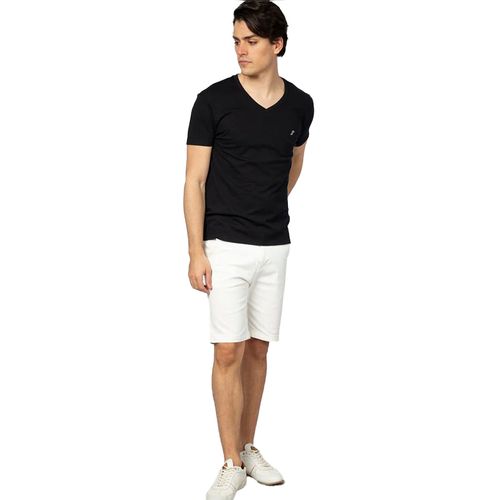 Playera Tucane negro para caballero AIR V NECK