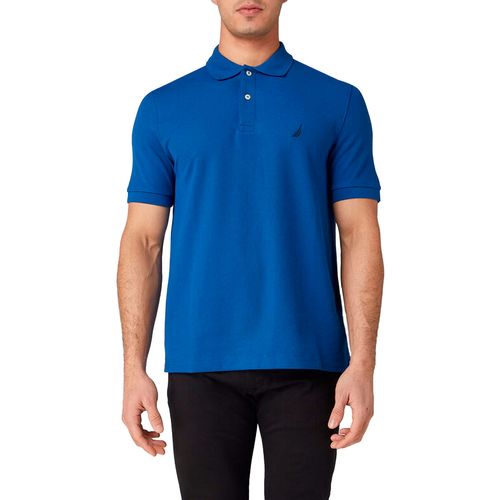 Playera Casual Polo Para Caballero Nautica Azul K81000-4MM