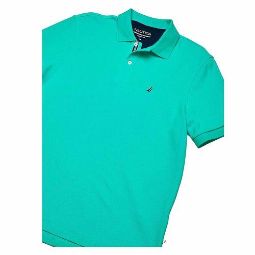 Playera tipo polo Nautica verde para caballero K81000-3QM