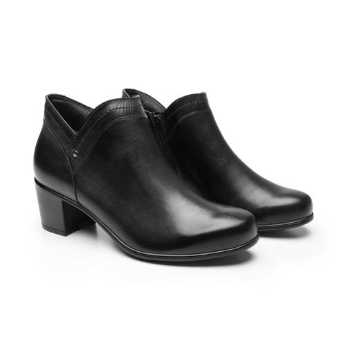 Botin Casual Para Dama Flexi Negro 110421