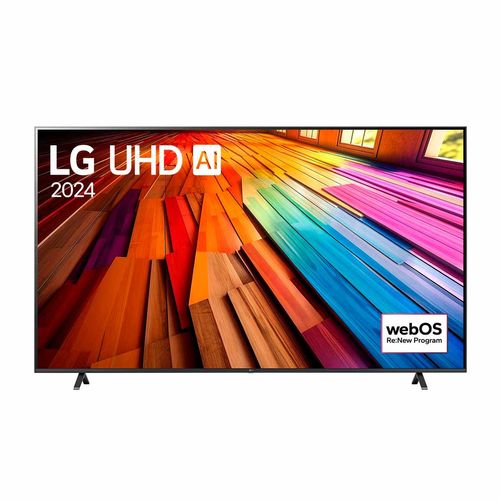 Pantalla de 86p Lg negro 86ut8050psb