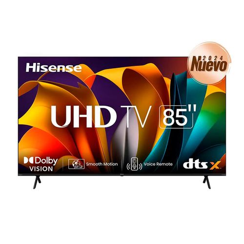 Pantalla de 85p Hisense negro 85a6n