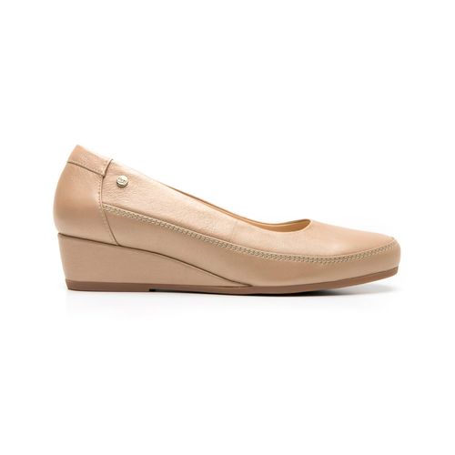 Zapato De Confort Para Dama Flexi Beige 127001