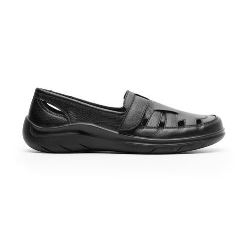 Mocasín Casual Para Dama Flexi Negro 128702