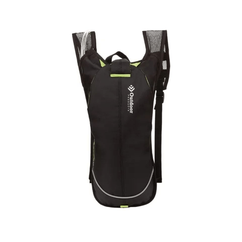 Mochila de Hidratación Deportiva Outdoor Negro Mod. 4312OPD-008