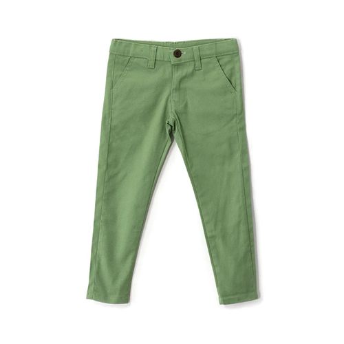 Pantalón Casual Para Niño Choys Verde 10197