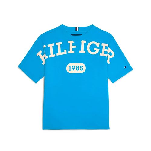 Playera Para Niño Tommy Hilfiger Azul KB0KB08550-CZU