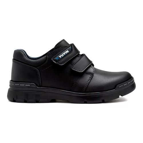 Zapato escolar para niño Yuyin negro 23290