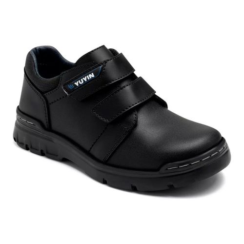 Zapato escolar para niño Yuyin negro 23290