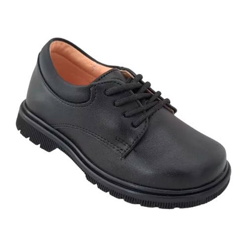 Zapato escolar para niña Yuyin negro 24382