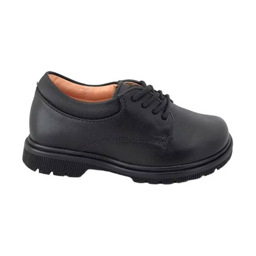 Zapato Escolar Para Niña Yuyin Negro 24382