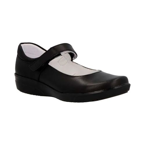 Zapato Escolar Para Niña Yuyin Negro 22190