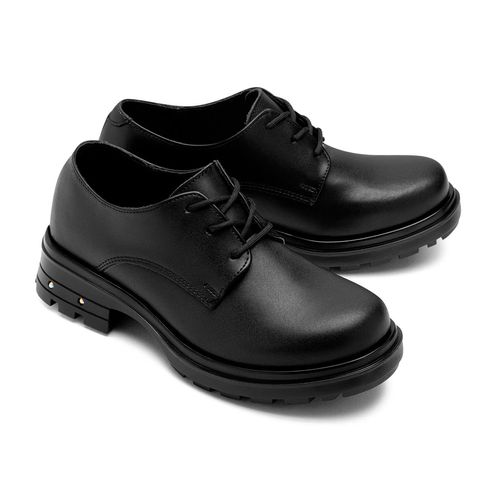 Zapato escolar para niña Yuyin negro 23392
